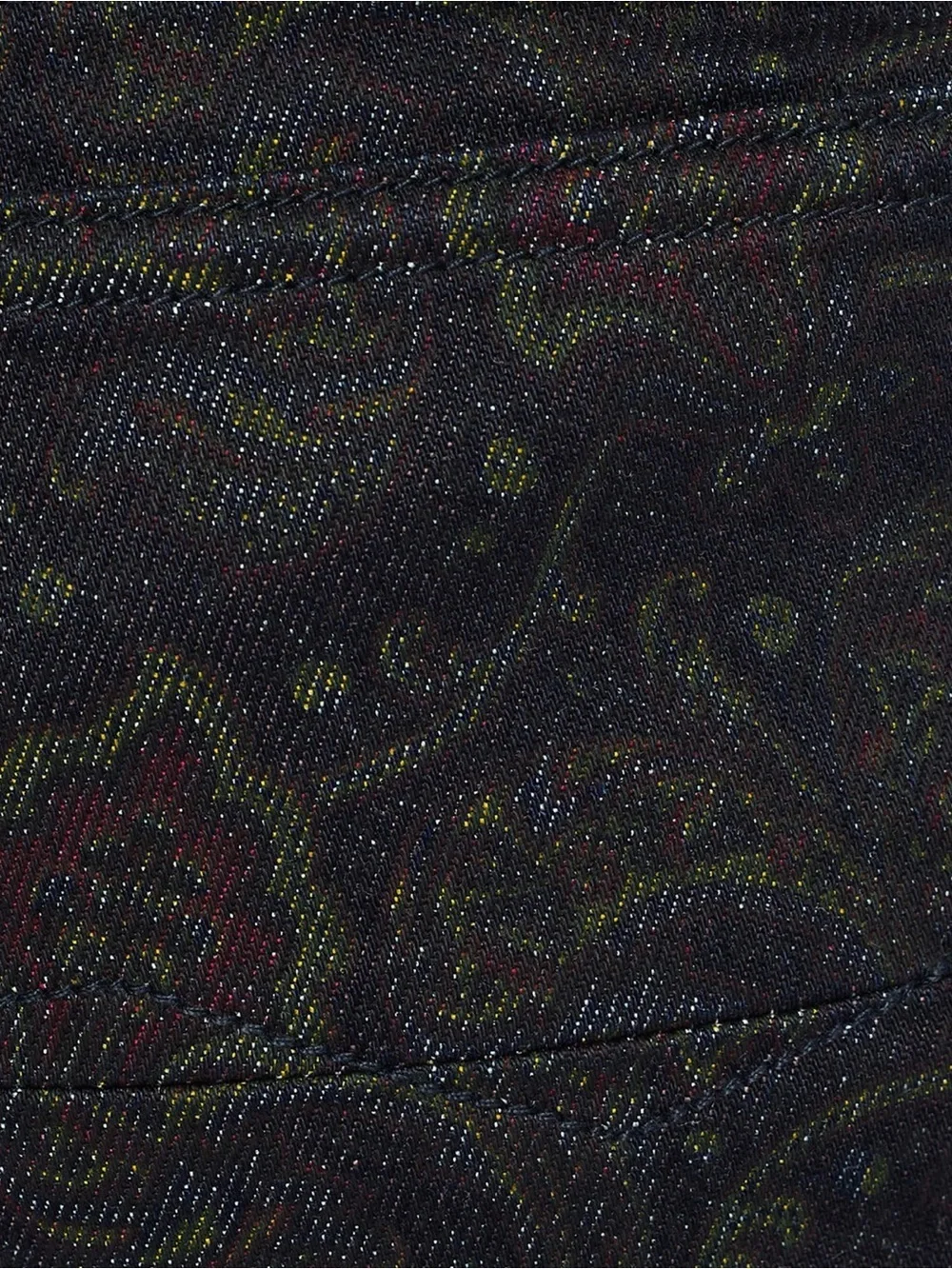ROBERT GRAHAM Jaren Straight Paisley Print Jeans